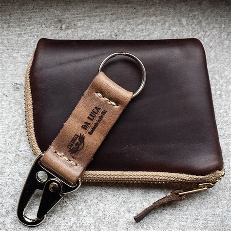 DaLuca Leather Strap, Wallet, & Keychain .